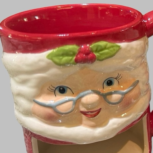 Rare Mr. & Mrs. Claus Christmas Cookie Dunk Mug Set - Picture 10 of 10